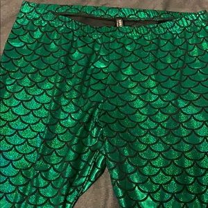 Mermaid leggings size 3